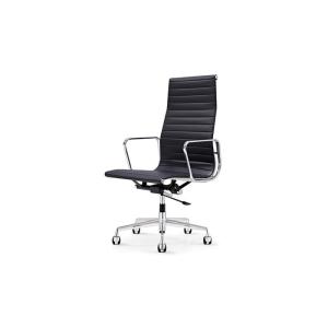 チャールズ&レイ・イームズ アルミナムグループ ハイバック エグゼクティブチェア フラットパッド Aluminum Group Executive Chair FlatPad PU ファブリック｜genco1