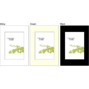 OAフレーム専用マット マウントボード クリーム MB-B4-CR 店舗 カフェ ラウンジ ロビー ...