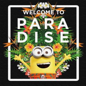 ミニオンズ ファブリックパネル minions 壁掛け 絵 壁に飾る かわいい