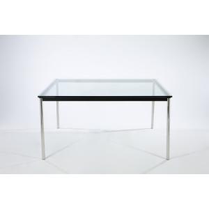 (保証付き)ル・コルビジェ LC10 ダイニングテーブル W140 ステンレススチール kaw-t15080k/テーブル/Table/天板/