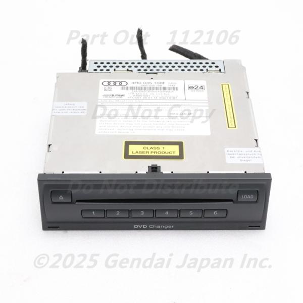 [A-47] S8 4H 後期 CDチェンジャー DVDチェンジャー 4H0035108F アウディ...