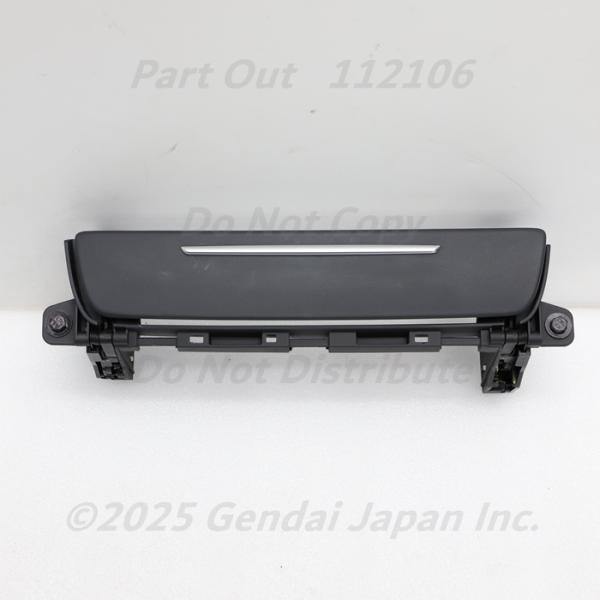 [A-47] S8 4H 後期 オーディオ CD パネル リッド トリム 4H0853190A 25...