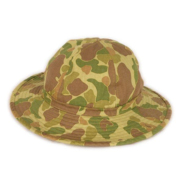 ダックハンター カモフラージュ柄 ハット (ワンウォッシュ) - USMC Duck Hunter ...