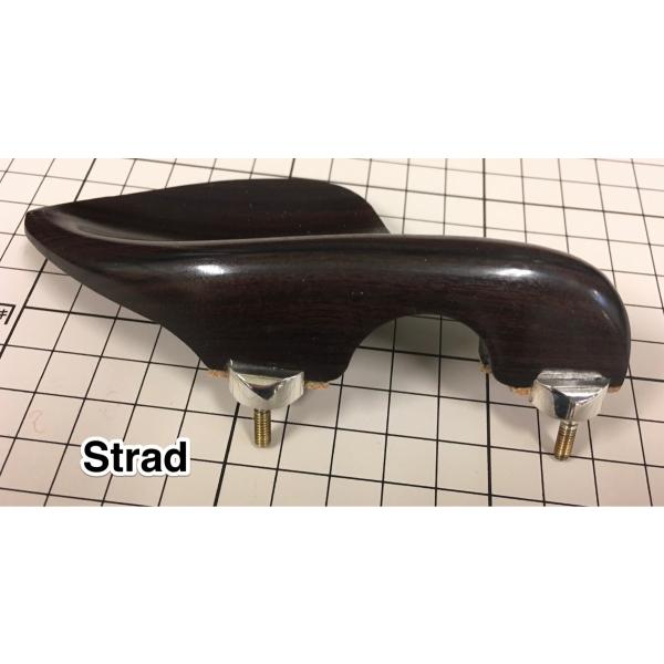 Crowsonクローソン ヴァイオリンアゴ当て　ストラド/ルジェリ/フレッシュ　黒檀/ローズ