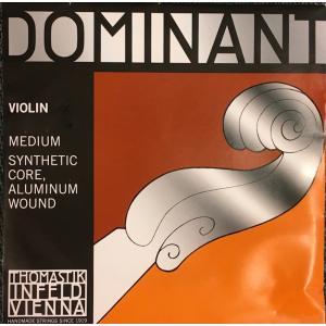 ヴァイオリン弦 DOMINANTドミナント A 2番線　シンセティックコア／アルミ巻｜gengakkigood