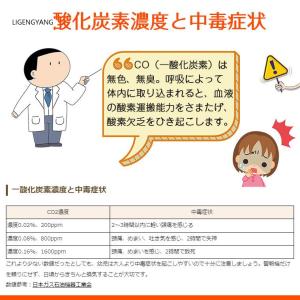 一酸化炭素チェッカー キャンプ 一酸化炭素 警...の詳細画像4