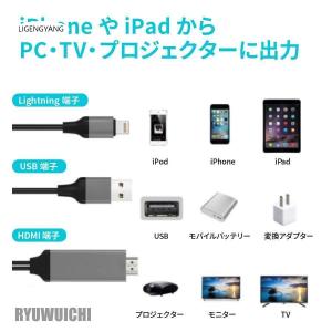 HDMI 変換 HDMIケーブル iPhone...の詳細画像2