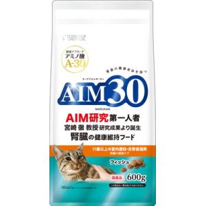 マルカン サンライズ AIM30 11歳以上の室内避妊・去勢後猫用 腎臓の健康ケア フィッシュ 60...