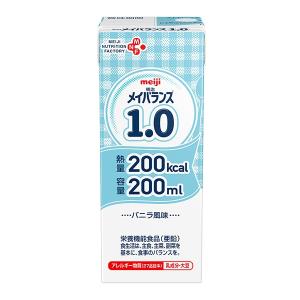明治（meiji） メイバランス2.0 バニラ風味 200mL×24パック : 健康と美