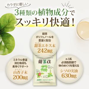 甜茶α てんちゃアルファ 1袋(120粒入/約...の詳細画像1