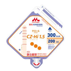 クリニコ CZ-Hi1.5 アセプバッグ 200ml×20個  300kcal 森永  あずき風味 ...
