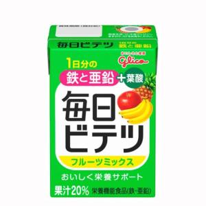 アイクレオ グリコ 毎日ビテツ フルーツミックス...の商品画像