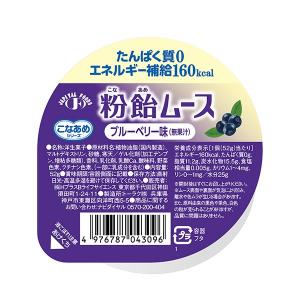 介護食 ムース食 粉飴ムース ブルーベリー 52g H＋Bライフサイエンス
