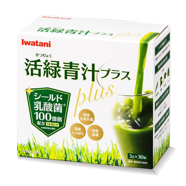 iwatani 岩谷産業 活緑青汁プラス 3g×30本入り