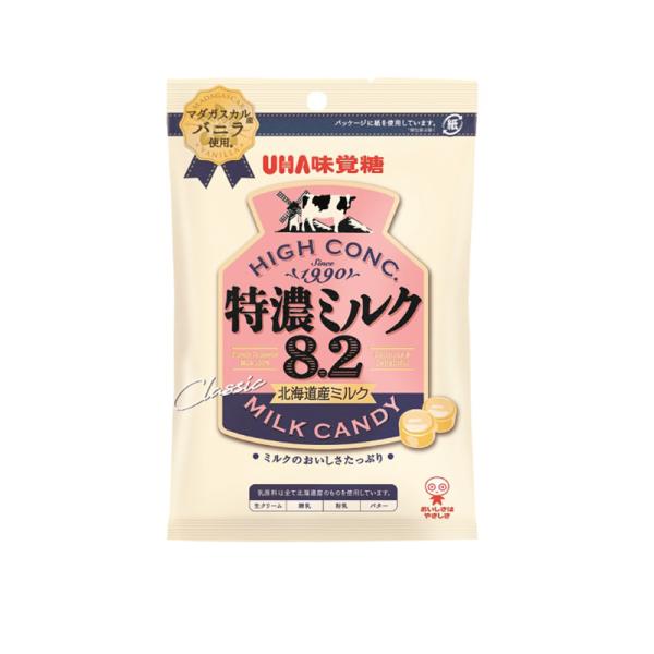 のど飴 UHA味覚糖 特濃ミルク8.2 北海道ミルク 88g ハードキャンディ