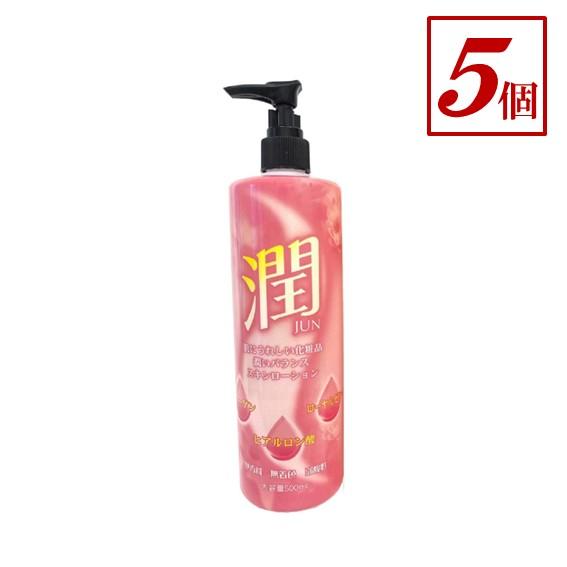 ダイイチ 潤スキンローション 500ml 5個セット 無香料 無着色 弱酸性 全身用化粧水