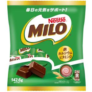 メール便 ミロ ビッグバッグ 1袋(142.6g) ネスレ   MILO Nestle チョコレート 鉄 カルシウム ビタミンD｜genkini-nare