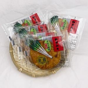 ねぎみそせんべい 5枚入 深谷ねぎ使用【片岡食...の詳細画像2