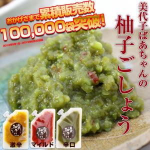 辛さが選べる佐賀県七山産の柚子胡椒160g（80g×2袋）