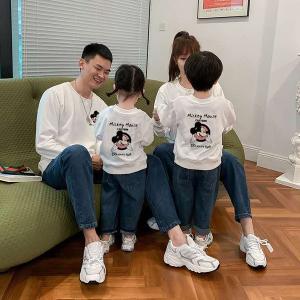 ディズニー 長袖 親子長袖 ペアルック長袖 ミッキー 長袖 親子長袖 ディズニー 長袖 親子ペア 男の子 女の子 親子服 長袖 子供服 キッズ Pb9f 元希屋 通販 Yahoo ショッピング