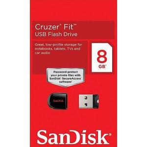 8GB SANDISK サンディスク USBメモリ Cruzer Fit [SDCZ33-008G]