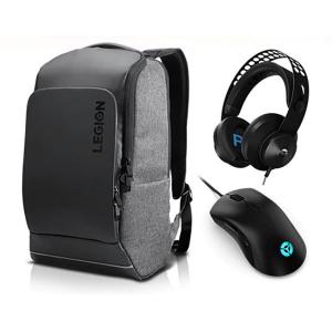 Lenovo PCゲームスターターセット 15型ノートPC向け ゲーミングマウス+ヘッドセット+バックパック 3点セット