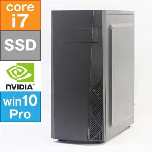 【良品中古デスクトップ】マウスコンピュータ MDV-QZ7700BL6-WS (Core i7-6700 3.4GHz/ メモリ16GB/ SSD480GB/ Quadro K620 2GB/ 10Pro64bit)