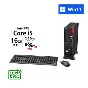 取り置き中です】FUJITSU ESPRIMO デスクトップ本体 i5 12GB SSD（256