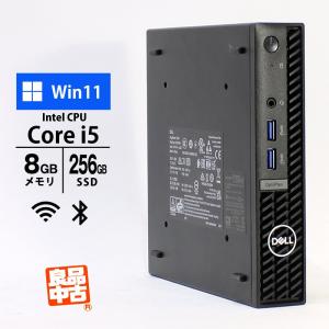デスクトップPC DELL OptiPlex Micro 7010 Core i5-13500T メモリ8GB SSD256GB 無線LAN Win11 良品中古 コンパクト パソコン 2023年モデル