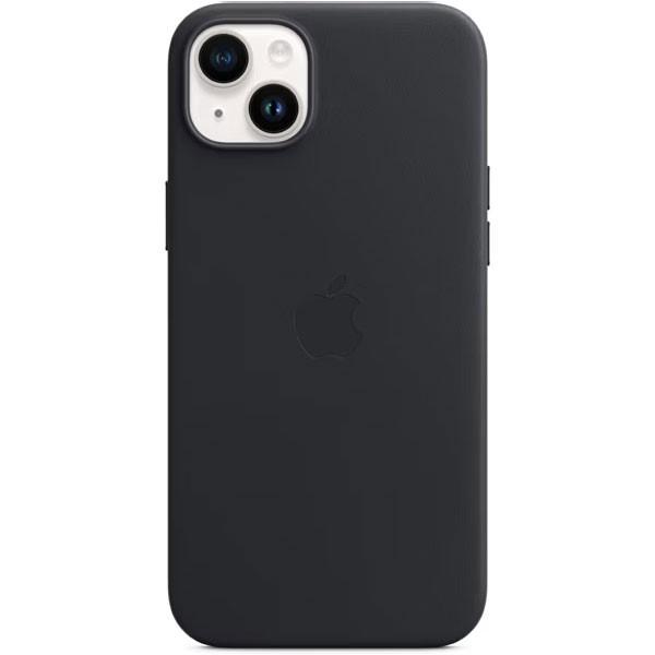 APPLE純正 MagSafe対応 iPhone 14 Plus Leather Case Midn...