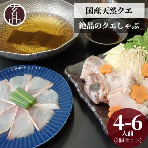 天然 国産 クエ 鍋 2個セット 4〜6人前 高級 玄品ふぐ 玄品 くえ kue 取り寄せ ギフト プレゼント ふぐ フグ 海鮮鍋 食べ物 お中元