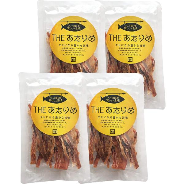 純国産天然だし仕込 食いしんBAR THEあたりめ（無添加）×4個