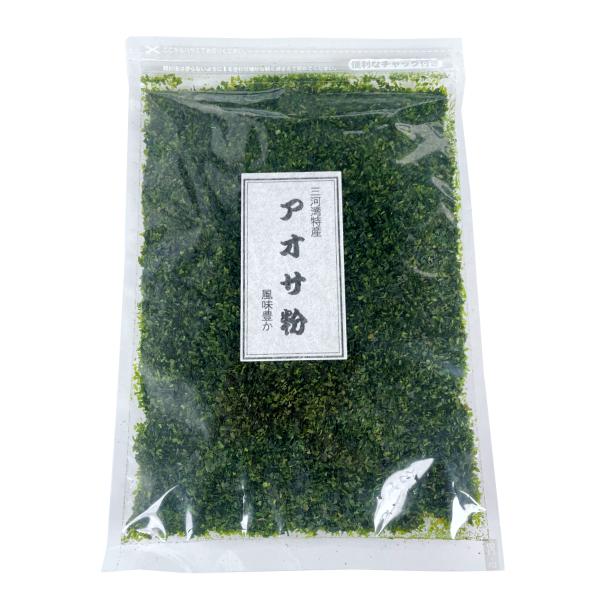 食いしん坊侍 三河湾特産 乾燥アオサ粉 80g（チャック付袋）