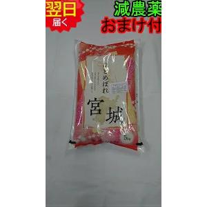 【令和５年産　新米】宮城県登米産　減農薬　ひとめぼれ　白米または玄米　5kg　送料無料　宮城米推奨店登録店※北海道、沖縄はプラス送料かかります。