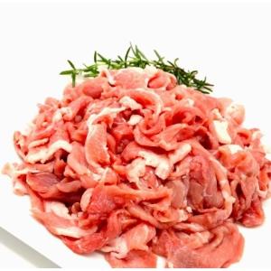 京都ぽーく 豚肉小間切れ（225g×4パック 計900g）　銘柄豚京都ぽーく豚の小間切れセット！