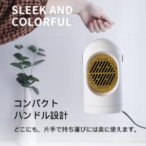 ヒーター ファンヒーター 静音 350W 2秒速暖 ミニ 小型 温度過昇防止 電気 暖房器具 節電 省エネ 足元 冷え症対策 PSE認証済み｜genshinn-store