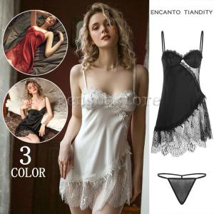 ランジェリー スリップ ベビードール 女性 インナー