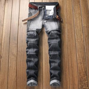 mnml（ミニマル） M14 STRETCH DENIM BLUE バイカーパンツ バイカー