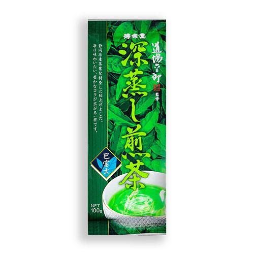 お茶 煎茶 道場六三郎監修 深蒸し煎茶 巴富士 [M便 1/3]【2026年3月頃販売終了】