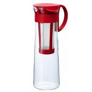 ハリオ HARIO 水出し珈琲ポット レッド 1,000ml MCPN-14R