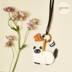 genten（ゲンテン） genten 43891 エヴァーチャーム シロツメグサ 本革