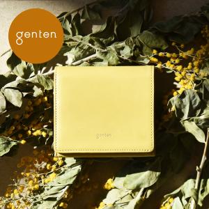 ゲンテン genten ピアチェーレ 二つ折りBOX財布 44298 本革 二つ折り財布 BOX財布 レディース 本革財布