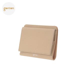 genten（ゲンテン） genten 44364 ゴートベーシック 二つ折り財布 本革