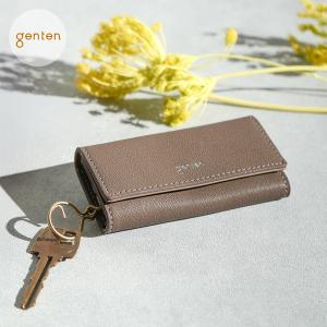 genten（ゲンテン） genten 44572 グレースパイソン 二つ折り財布 本革