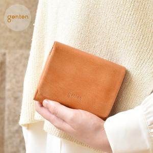 ゲンテン genten ゴートベーシック 二つ折り財布 44352 本革 財布