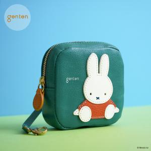 ゲンテン genten 46153 miffy collection ポーチ「ミッフィー」 本革｜genten 公式ショップ