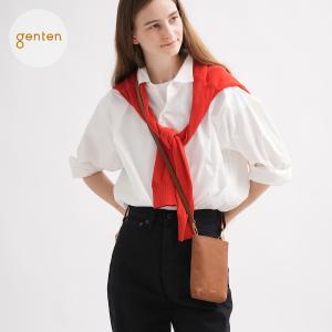 genten 公式ショップ - 【WEB限定】カーフ スマホショルダー 