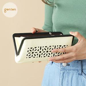 genten（ゲンテン） genten 40819 ワクワクチャーム 白ヘビ 本革 本革