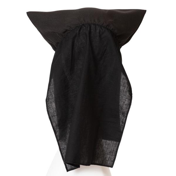 黒子 頭巾 黒子頭巾 影 舞台 演芸 裏方 くろこ クロコ 歌舞伎 衣装 仮装大賞 コスプレ