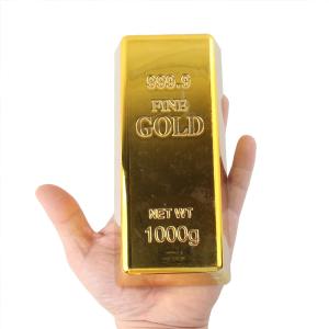 レプリカ 約750g〜900g ゴールドバー ディスプレイ 展示用 金塊 Gold